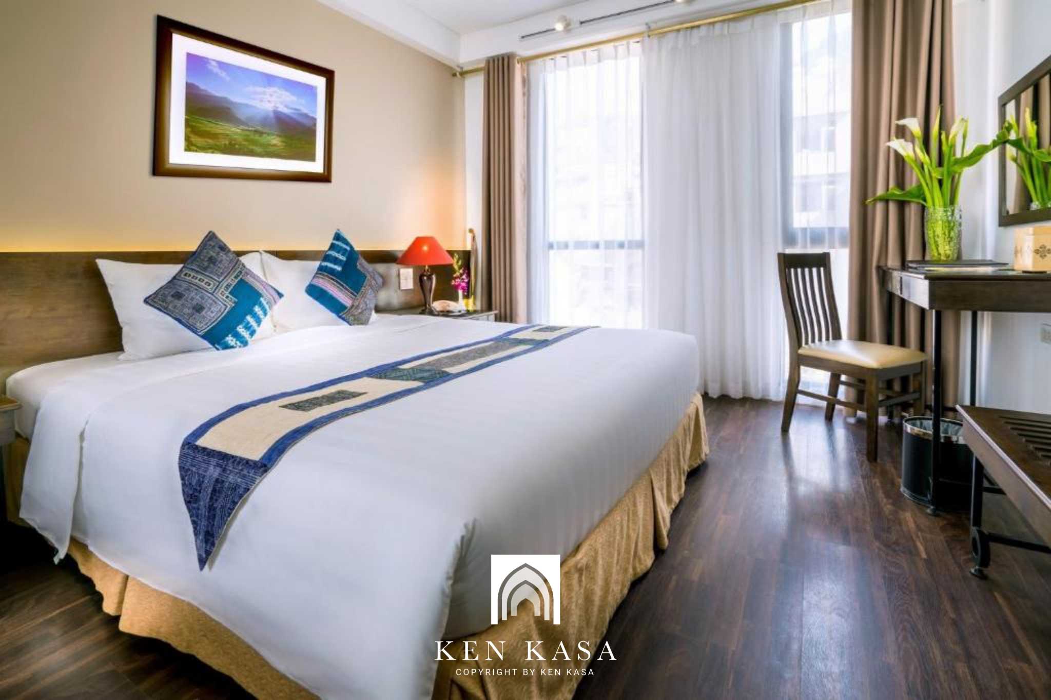 Mẫu ph&ograve;ng standard đẹp Amazing hotel Sapa